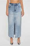 NEW!! "Girl Next Door" Denim Midi Skirt by DAZE Denim