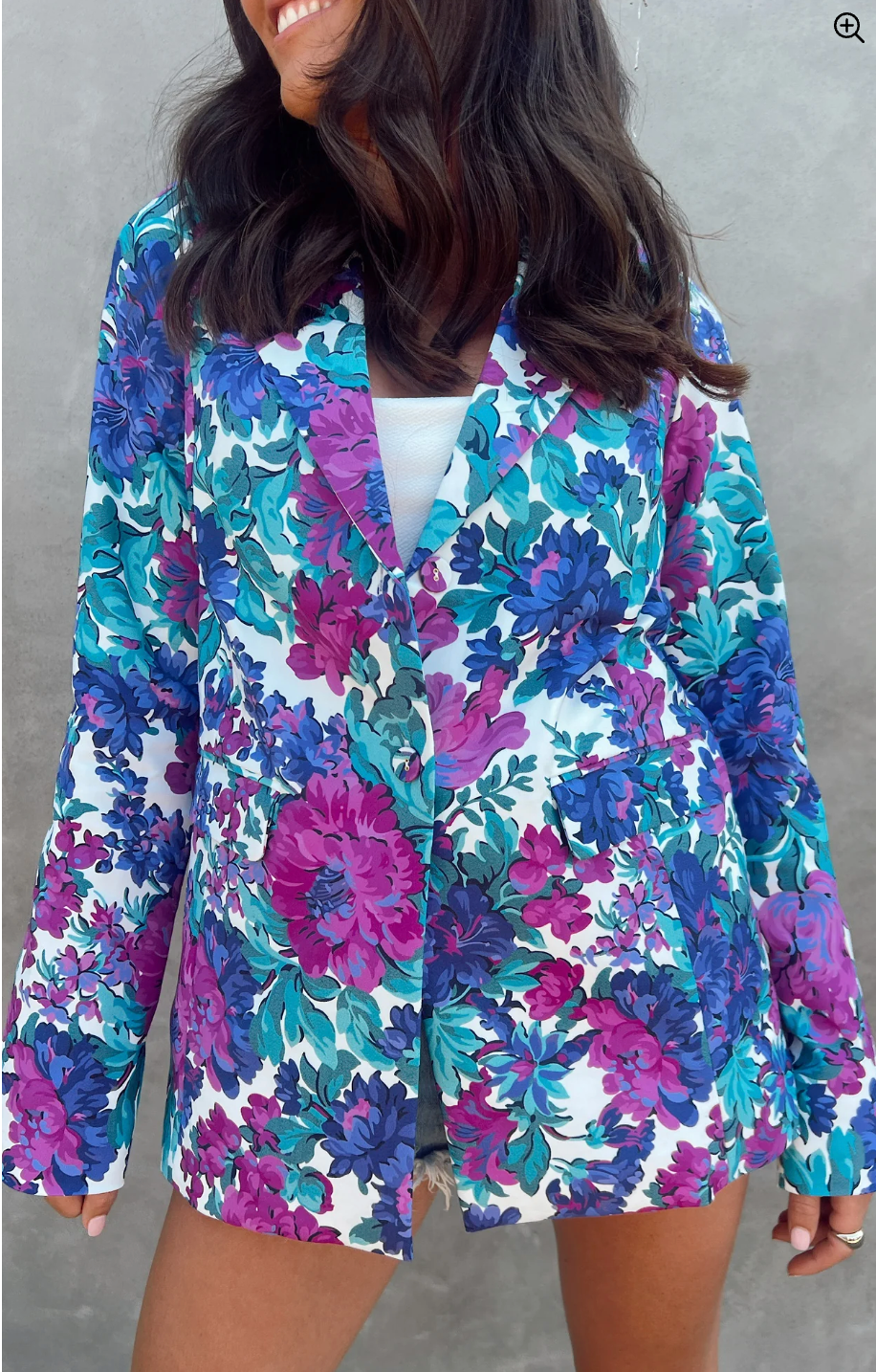 FINAL SALE Ezra Blazer Blooms