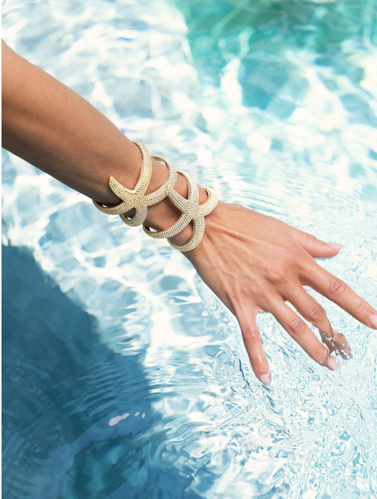 NEW!! Starfish Hug Cuff by Ettika