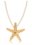 Starfish Statement Pendant Necklace by Ettika