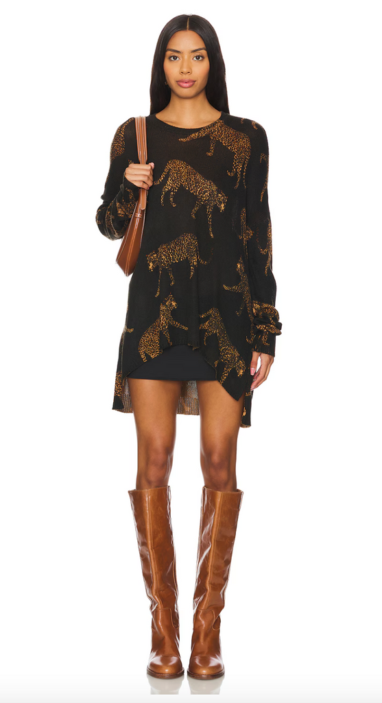 NEW!! Bonfire Sweater in Leopard by Show Me Your MuMu