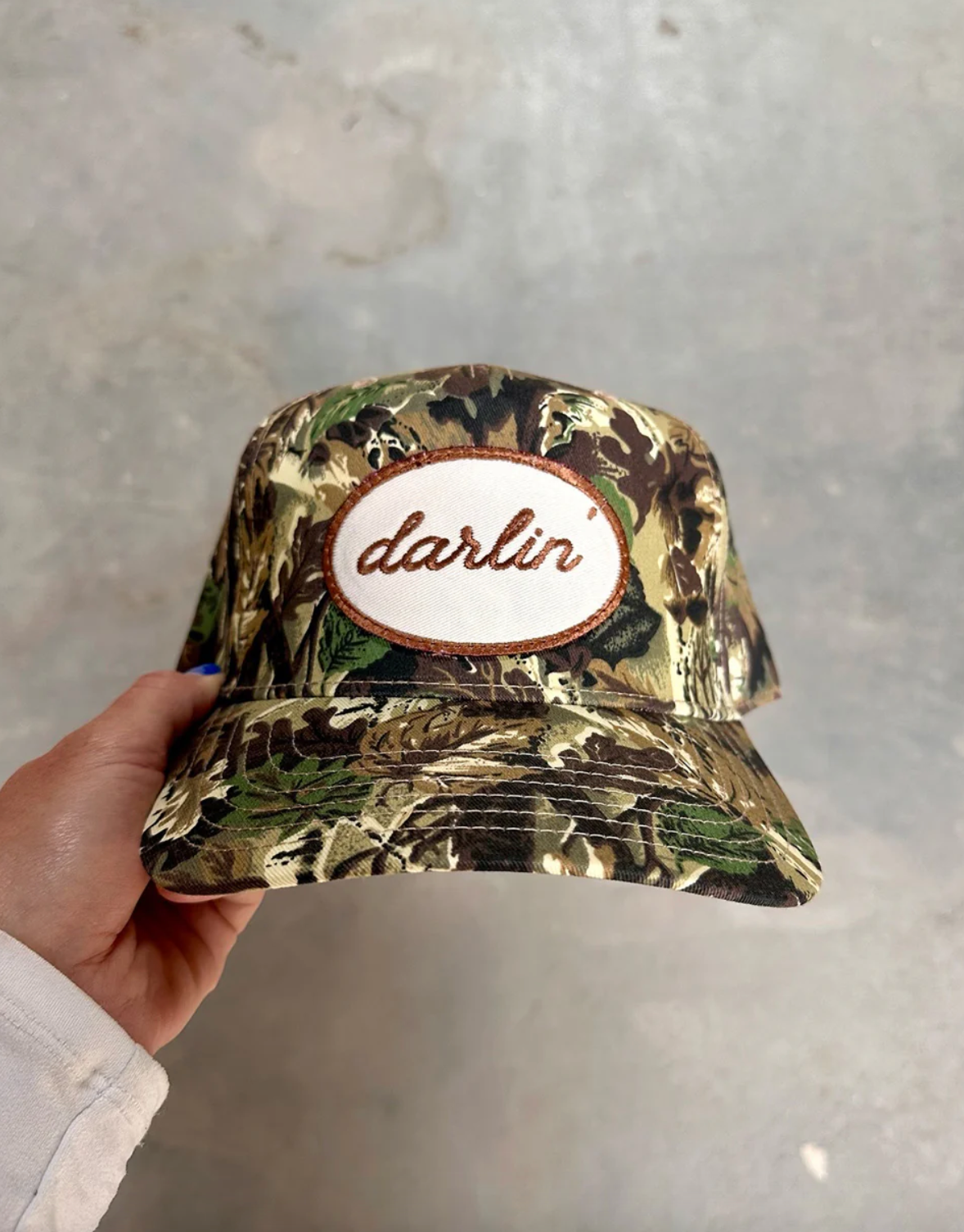 Patch Trucker Hat Camo