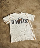 NEW!! Bronc Short Sleeve Tee in Ivory by DARLIN' Brand