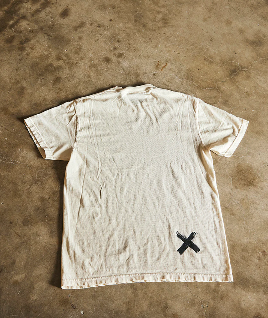 NEW!! Bronc Short Sleeve Tee in Ivory by DARLIN' Brand