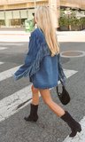 NEW!! Sierra Fringe Denim Jacket by Show Me Your MuMu