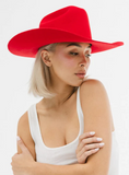 NEW!! Teddy Cattleman Cowboy Hat in Red by Gigi Pip