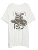 NEW!! This Aint Texas Oversized Tee by The Laundry Room