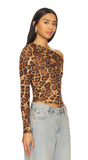 NEW!! Barry Top in Leopard by AFRM