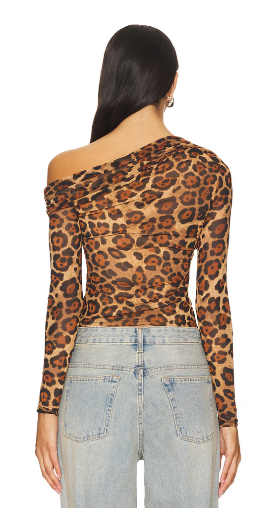 NEW!! Barry Top in Leopard by AFRM