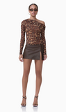 FINAL SALE!! Barry Top in Leopard by AFRM