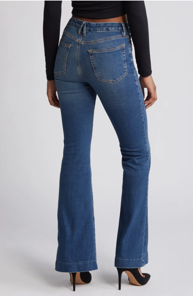 NEW!! Good Legs Flare Jeans by Good American