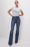 NEW!! Good Legs Flare Jeans by Good American