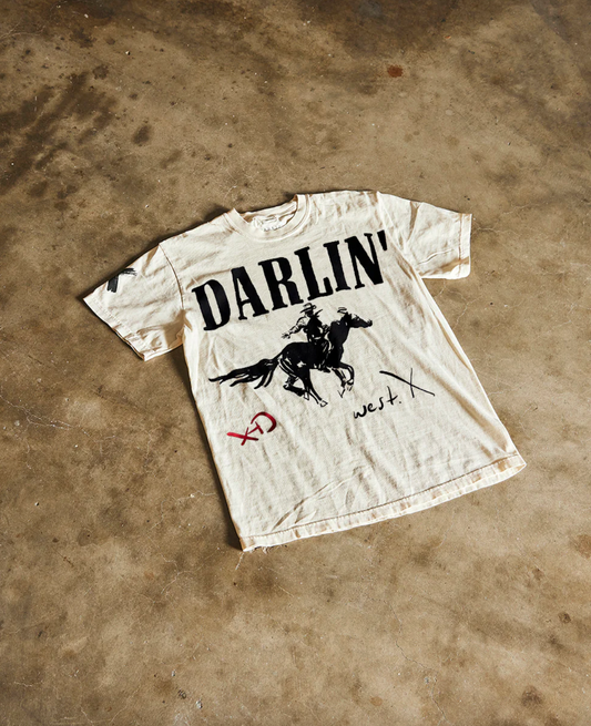 NEW!! Horseman Short Sleeve Tee in Ivory