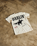 NEW!! Horseman Short Sleeve Tee in Ivory by DARLIN' Brand