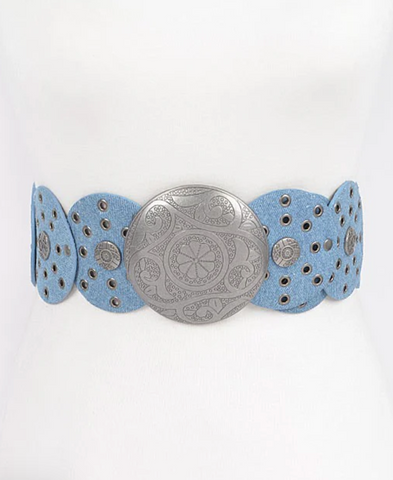 NEW!! Denim Waist Belt