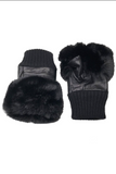 NEW!! Faux Fur Fingerless Gloves