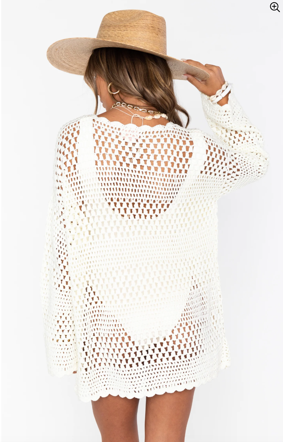 FINAL SALE!! Paula CoverUp in White