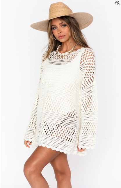 FINAL SALE!! Paula CoverUp in White