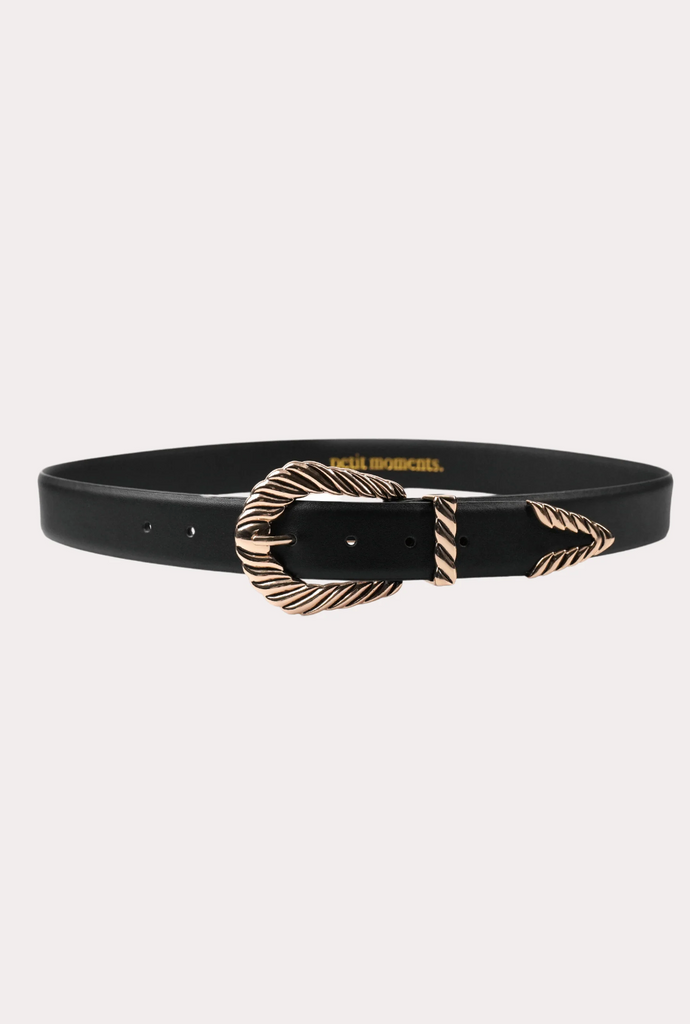 NEW!! Modern Rodeo Belt in Black by Petit Moments