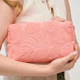 NEW!! Palm Breeze Sunscreen Pouch in Coral