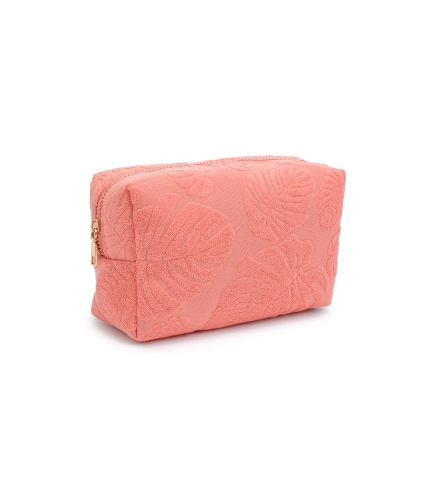 NEW!! Palm Breeze Sunscreen Pouch in Coral