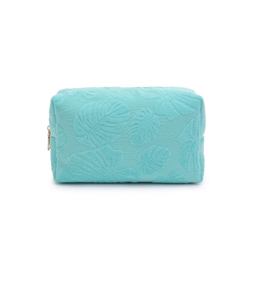 NEW!! Palm Breeze Sunscreen Pouch in Seafoam