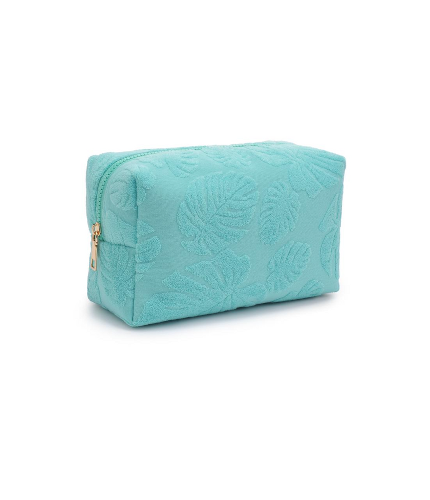 NEW!! Palm Breeze Sunscreen Pouch in Seafoam