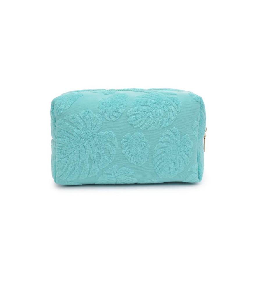 NEW!! Palm Breeze Sunscreen Pouch in Seafoam