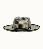 NEW!! Mateo Two-Tone Straw Panama