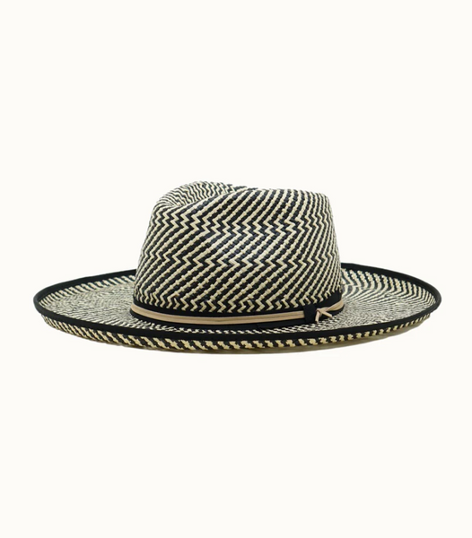 NEW!! Mateo Two-Tone Straw Panama