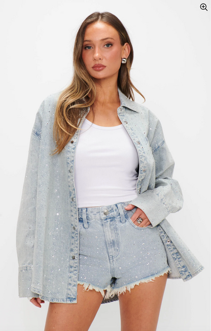NEW!! Lincoln Denim Shirt Jacket