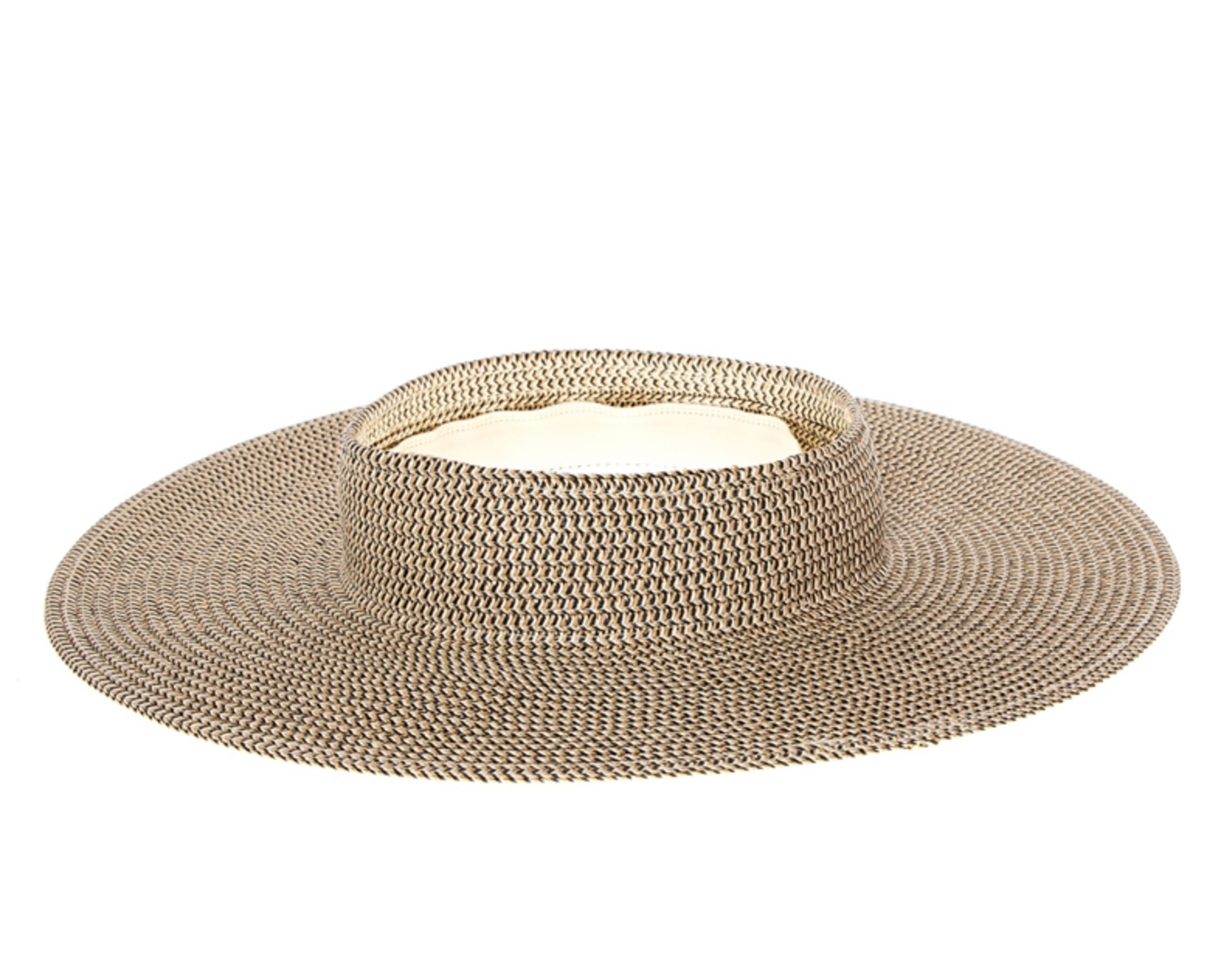 FINAL SALE!! "Pool Side" Straw Visor in Natural