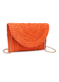 NEW!! Poolside Straw Clutch in Orange