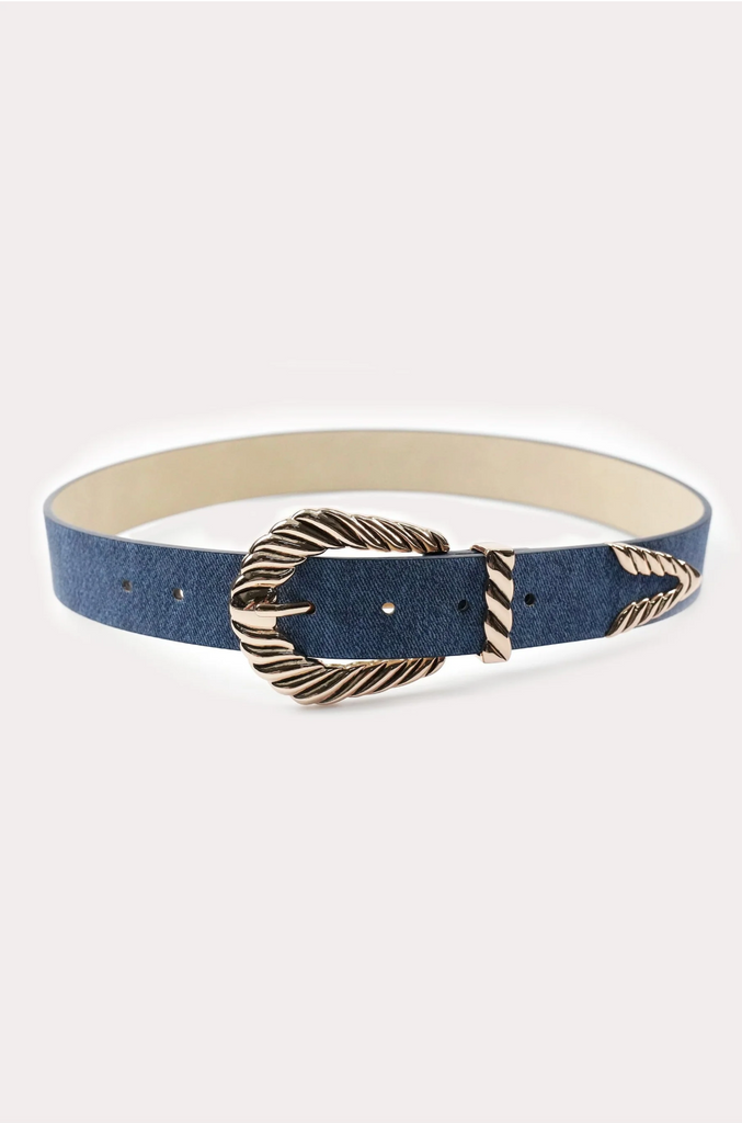 NEW!! Modern Rodeo Belt in Dark Denim by Petit Moments