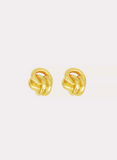 NEW!! Miami Stud Earrings in Gold or Silver by Petit Moments