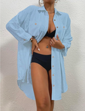 NEW!! Paradise Cover Up in Blue