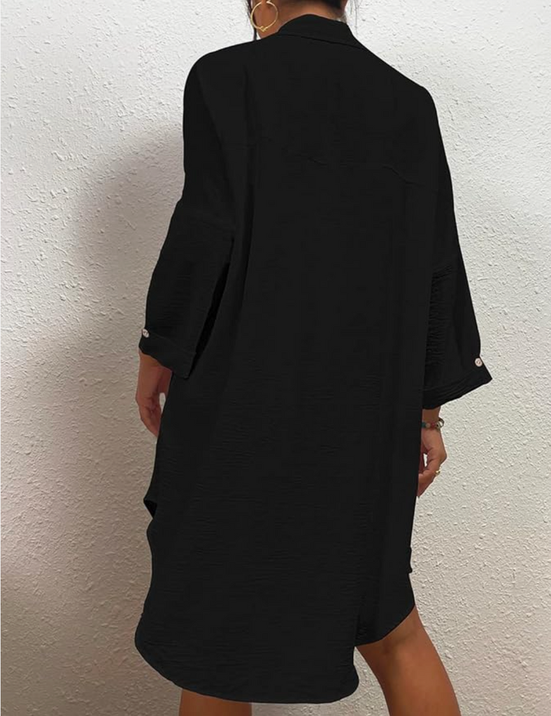 NEW!! Paradise Cover Up in Black