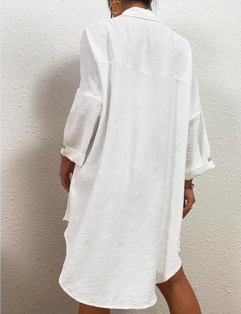 NEW!! Paradise Cover Up in White