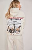 NEW!! American Spirit Hoodie in Creme by DARLIN' Brand