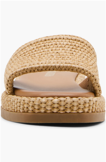 FINAL SALE!! Boardwalk Sandal in Raffia
