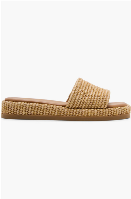 FINAL SALE!! Boardwalk Sandal in Raffia