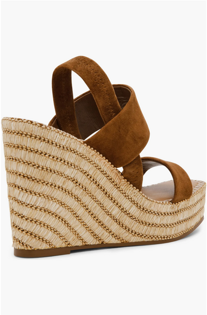 FINAL SALE!! Contessa Suede Espadrille Wedge Heel