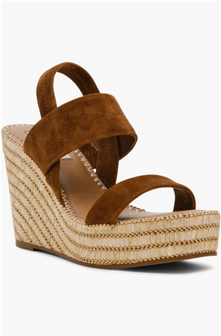 NEW!! Contessa Suede Espadrille Wedge Heel by Steve Madden