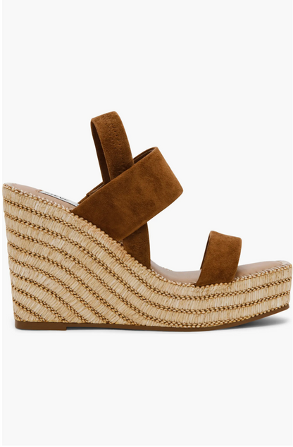 FINAL SALE!! Contessa Suede Espadrille Wedge Heel
