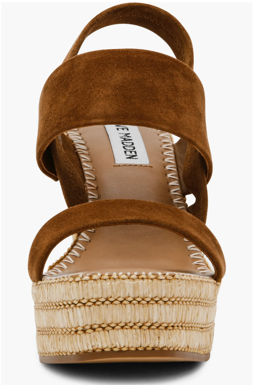 FINAL SALE!! Contessa Suede Espadrille Wedge Heel