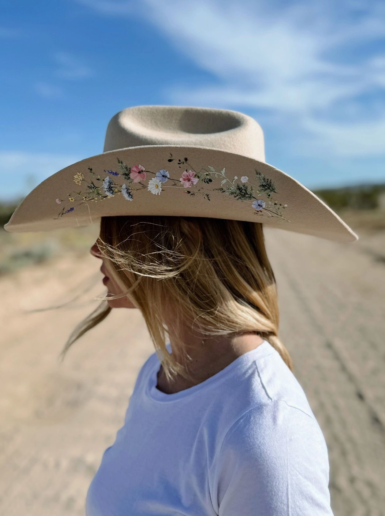 Wildflower Cowboy Hat
