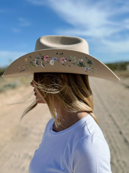 NEW!! Wildflower Cowboy Hat