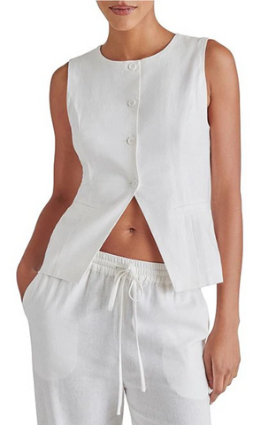 NEW!! Wesley Top in White by Steve Madden