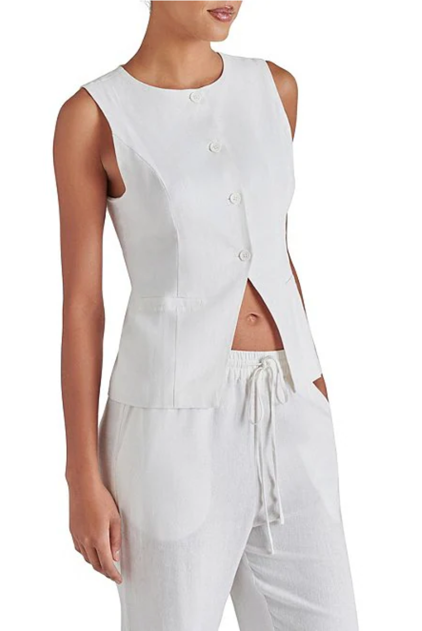 FINAL SALE!! Wesley Top in White