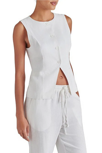 FINAL SALE!! Wesley Top in White